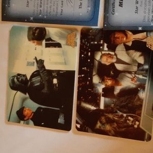 Hamilton Collection Star Wars porcelain trading cards